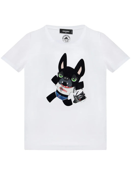 Dog Print T-Shirt