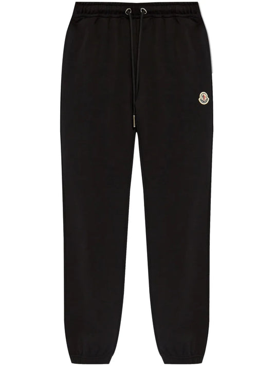 Logo-Patch Cotton Track Pants