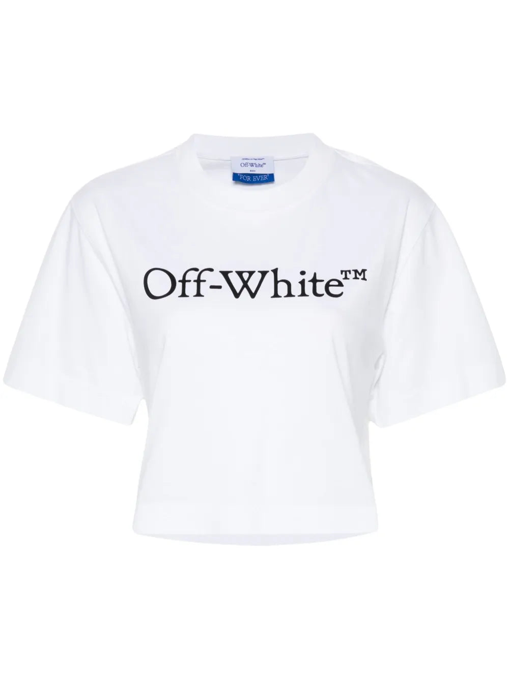 Logo-Print Cropped T-Shirt