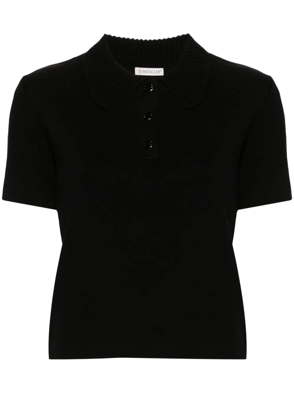 Logo-Appliqué Polo Sweater