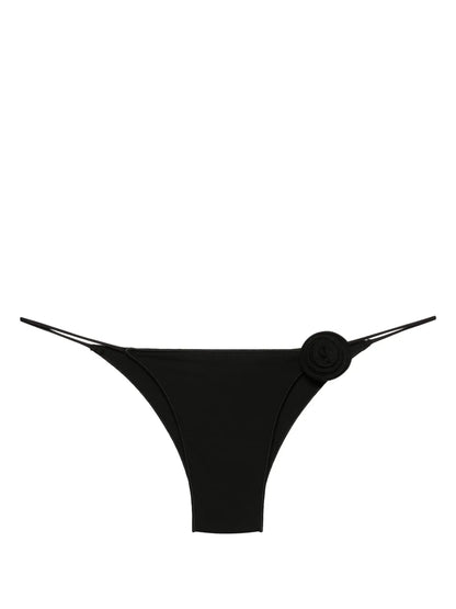 Ashar Floral-Appliqué Bikini Bottom