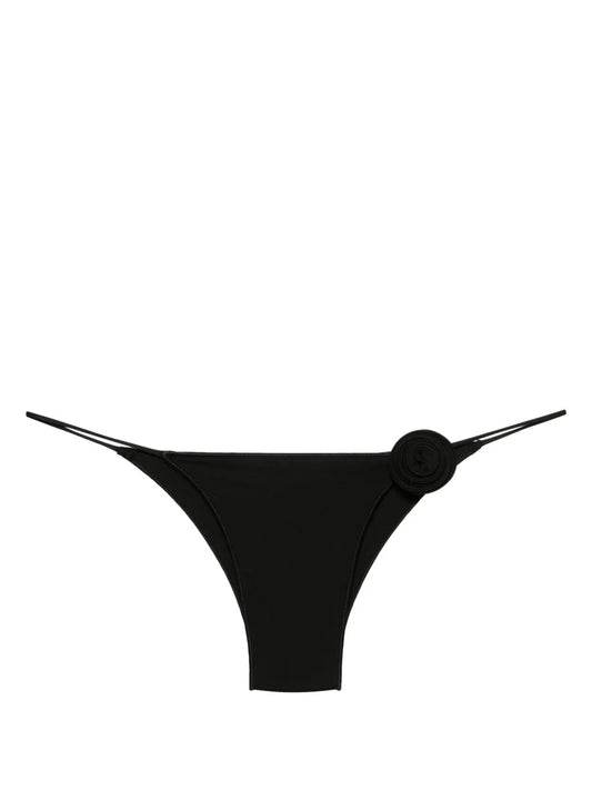 Ashar Floral-Appliqué Bikini Bottom