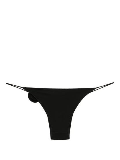 Ashar Floral-Appliqué Bikini Bottom