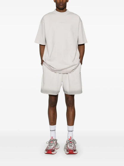 Reflective-Logo Cotton T-Shirt