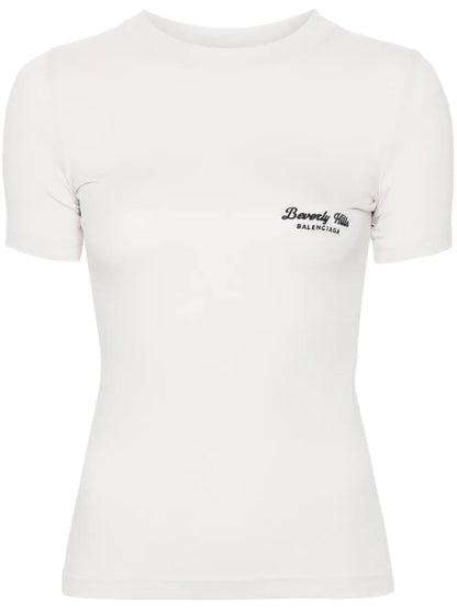 Beverly Hills Embroidered T-Shirt