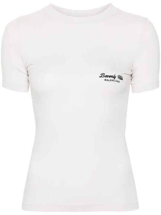 Beverly Hills Embroidered T-Shirt
