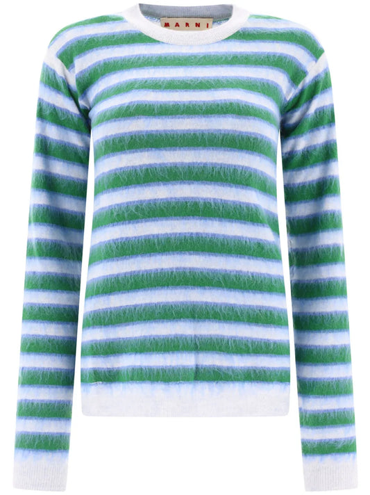 Striped Virgin Wool Jumper
