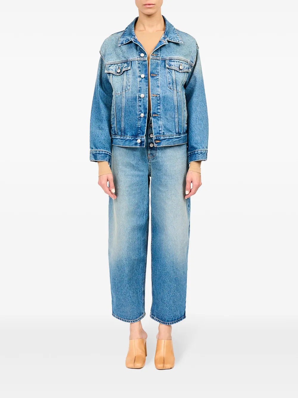 Single-Stitch Denim Jacket