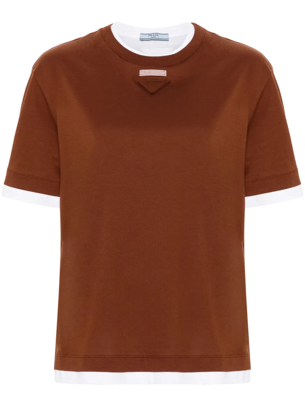 Layered Cotton T-Shirt