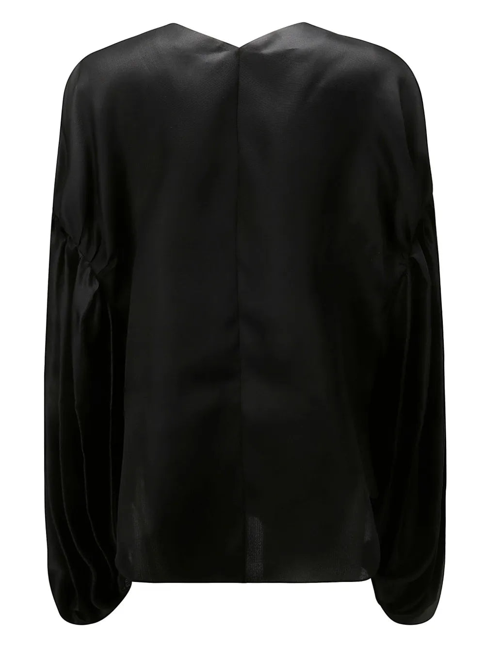 Quico Puff-Sleeve Silk Blouse