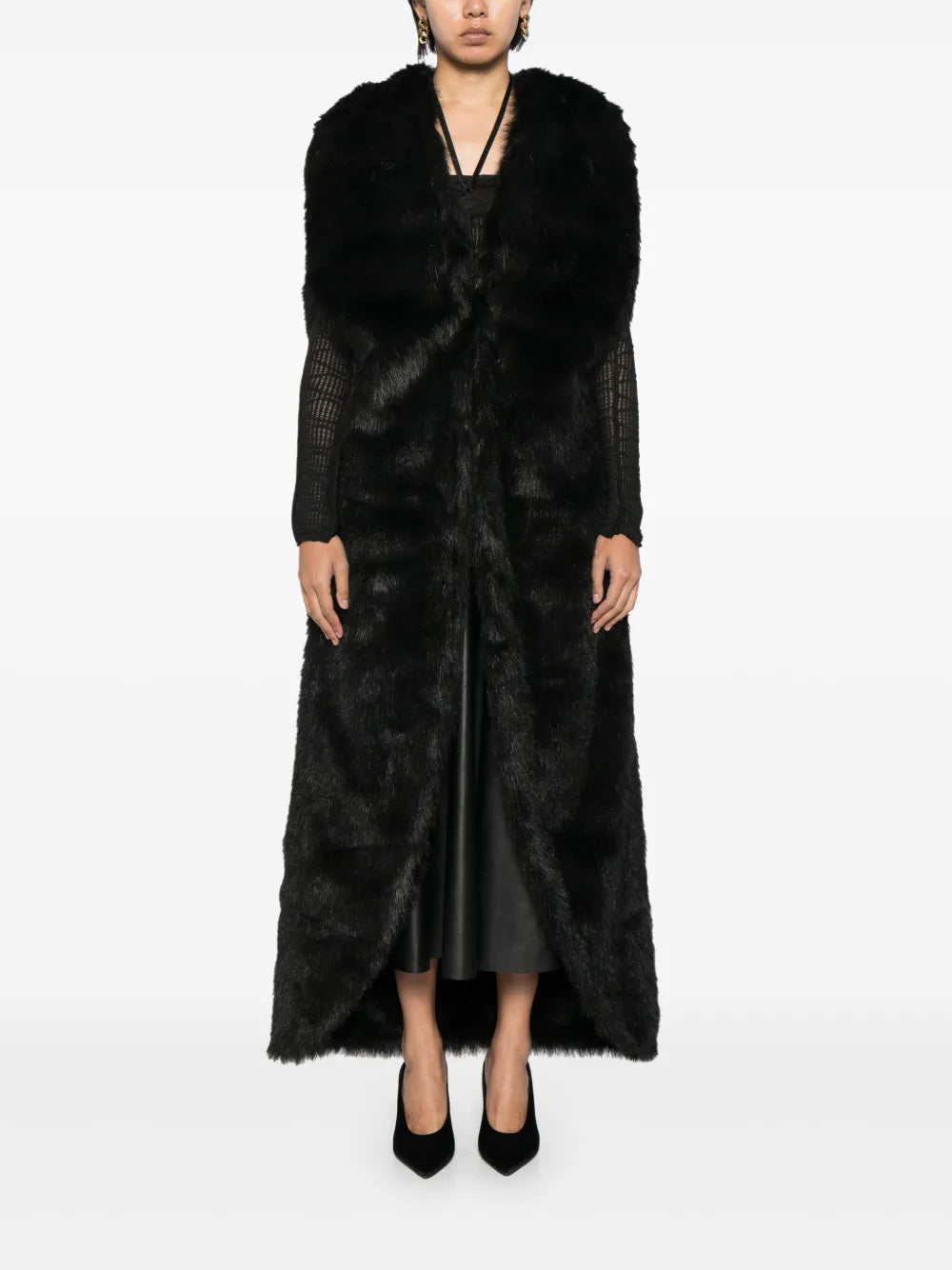 Faux-Fur Maxi Coat