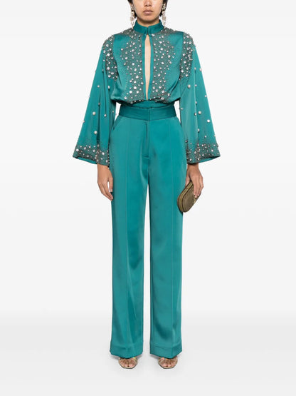 Straight-Leg Trousers