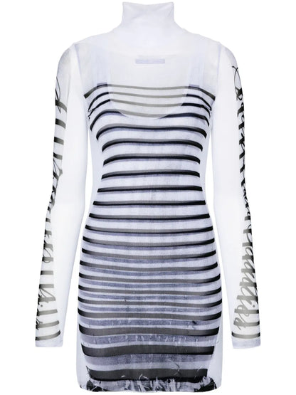Marinère Mesh Minidress