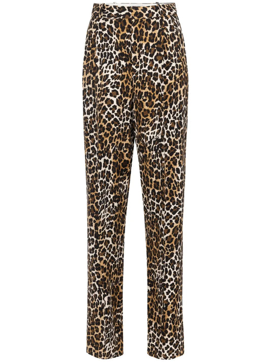 Animal Print Trousers