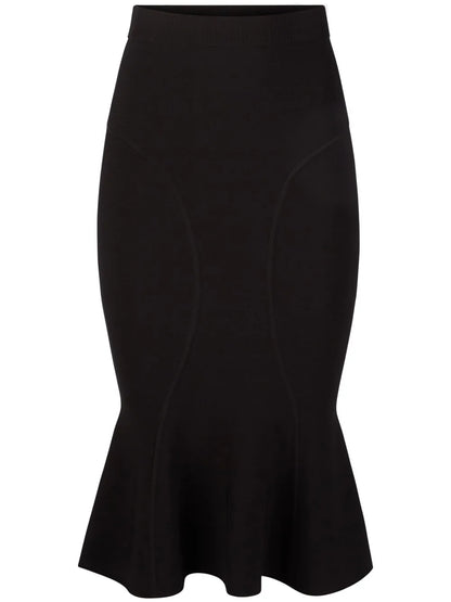 High-Waisted Mermaid Midi Skirt