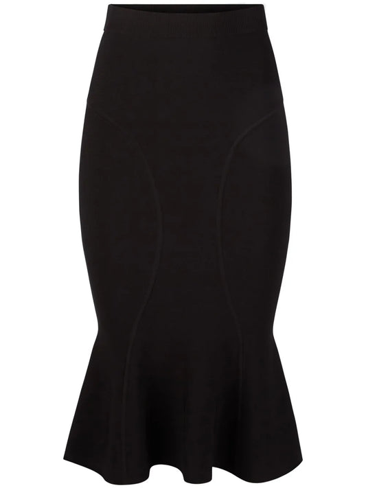 High-Waisted Mermaid Midi Skirt