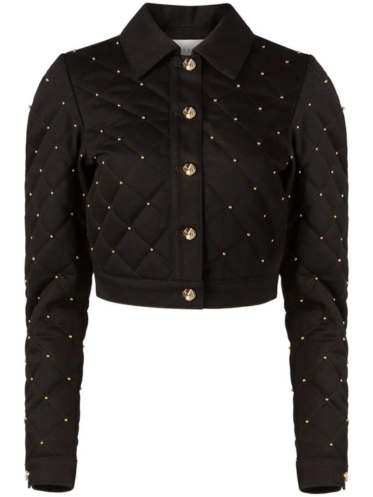 Studded Quilted Jacket
