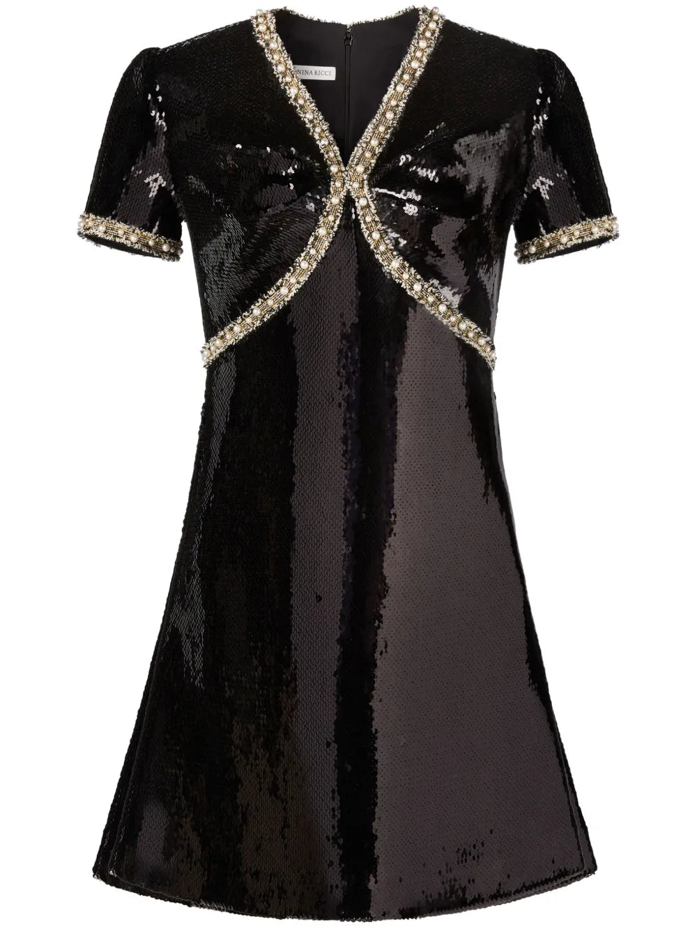 Sequin-Design Mini Dress