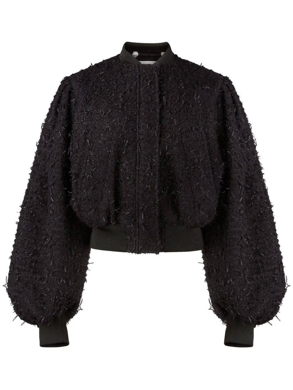 Cropped Bomber Jacket