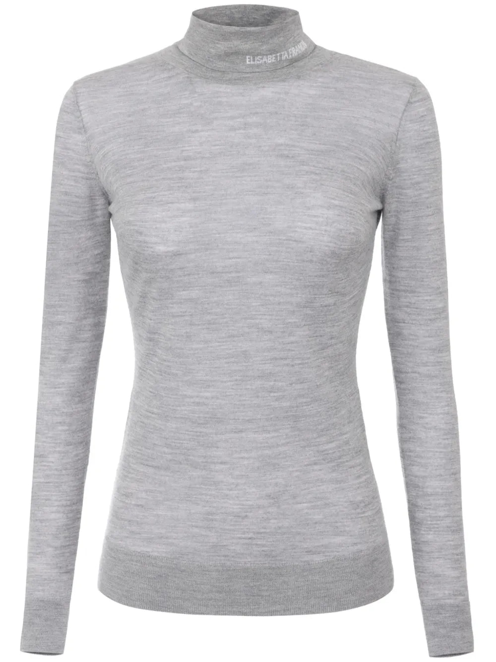 Roll Neck Semi-Sheer Jumper