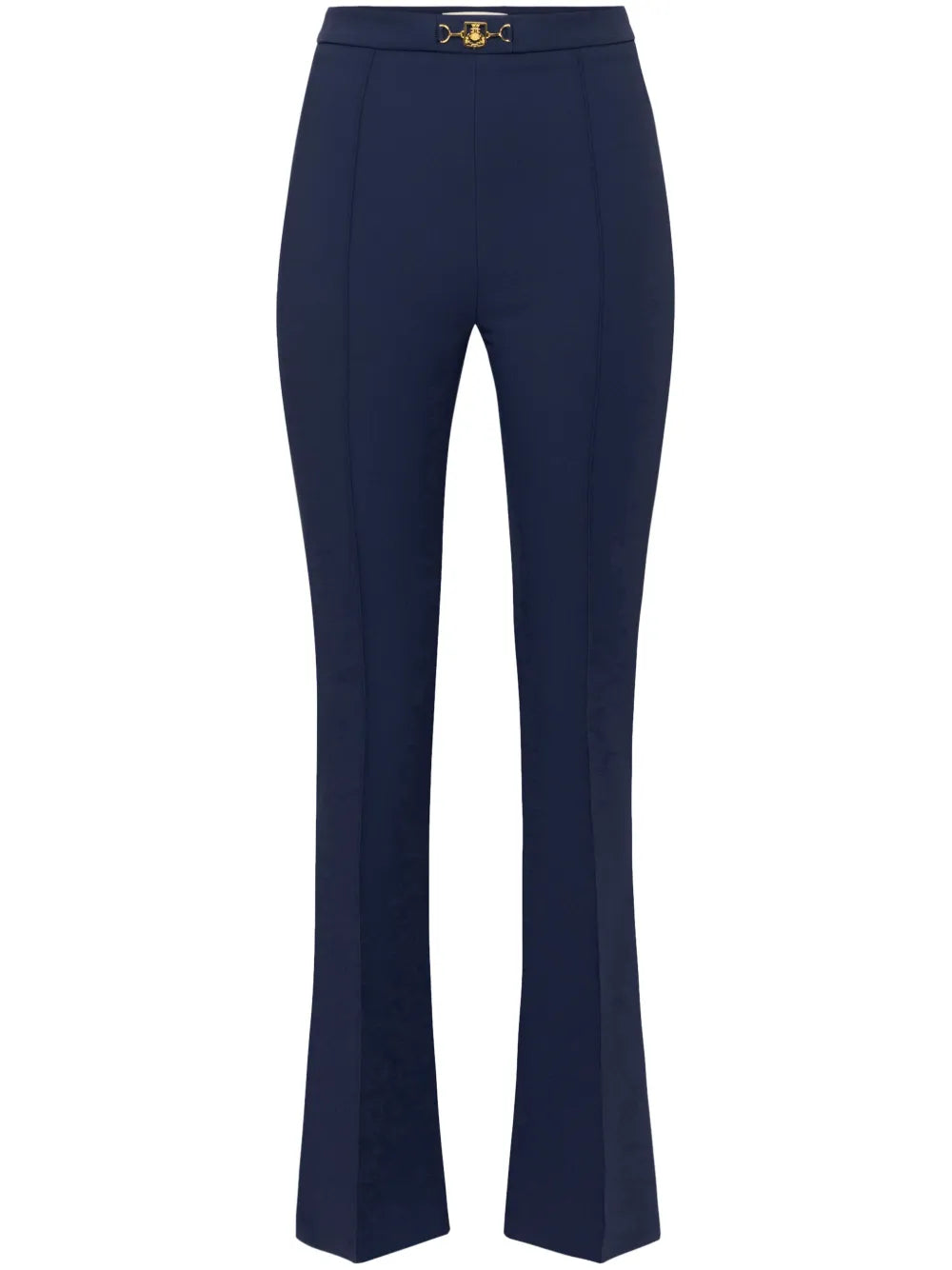 Horsebit-Detail Flared Trousers