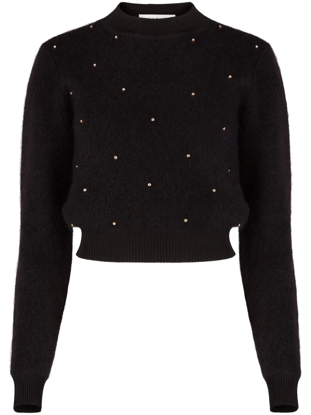 Mohair Blend Sweater With Studs