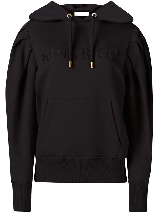 Embossed Logo Hoodie