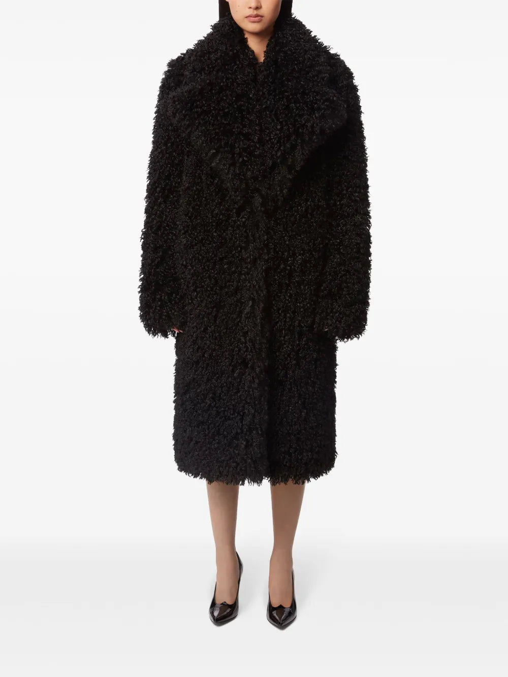 Faux-Fur Oversized Coat