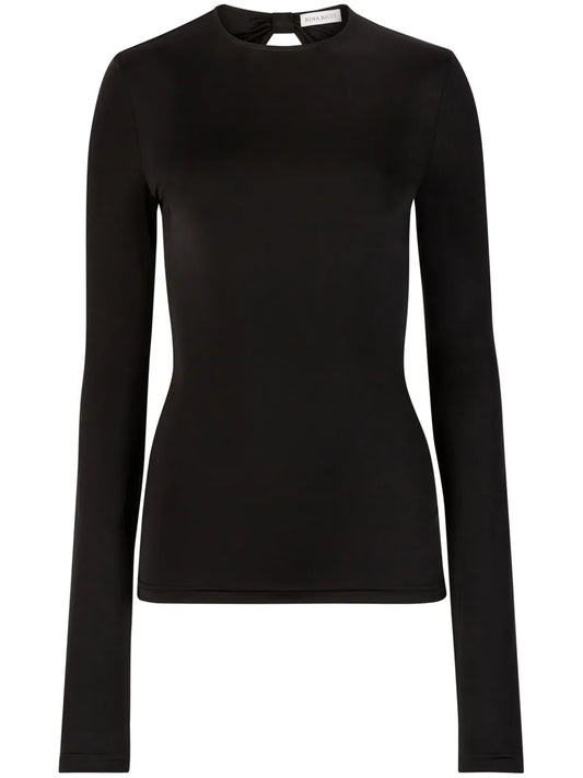 Round Open Back Top