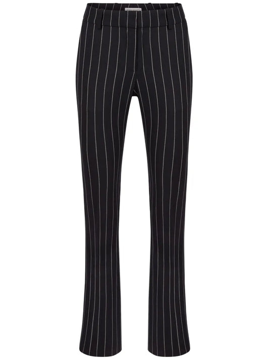 Pinstripe Wool Pants