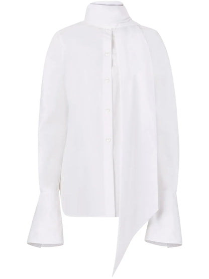 Pussy-Bow Shirt