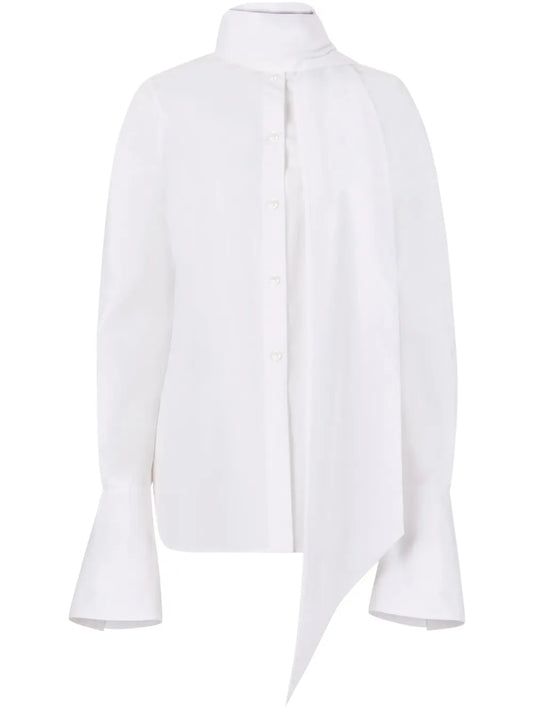 Pussy-Bow Shirt
