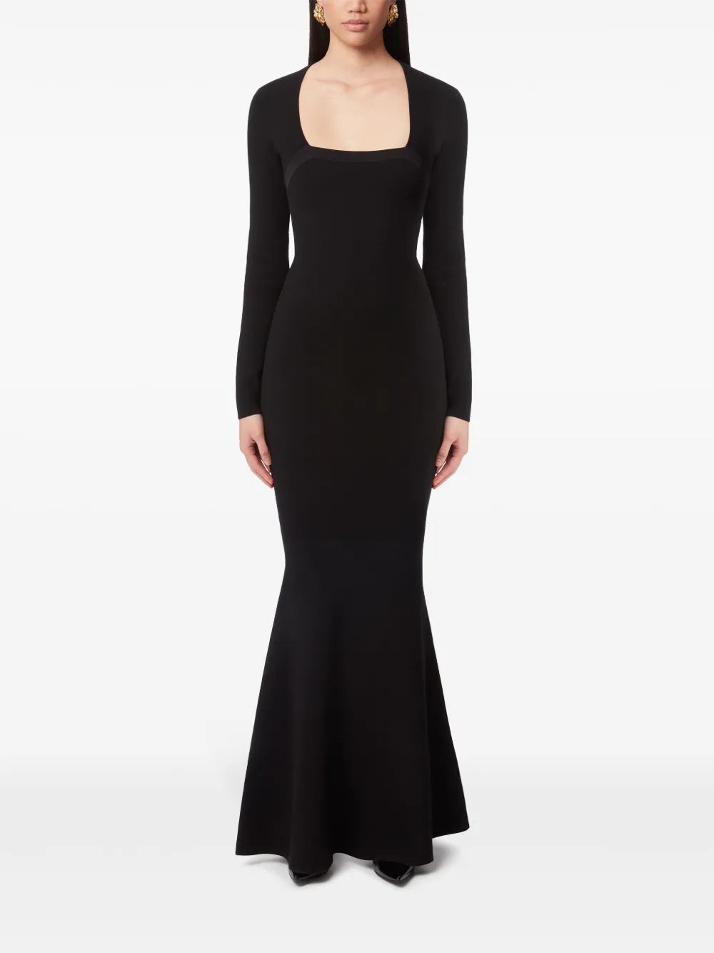 Wool-Blend Mermaid Dress