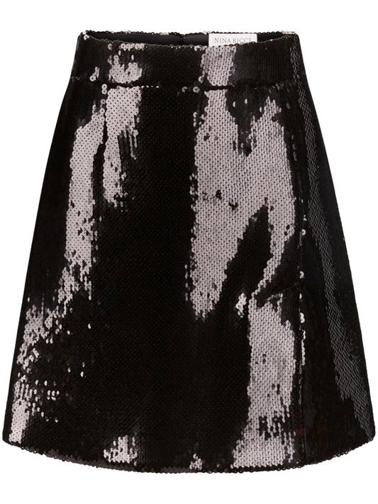 Sequin Mini Skirt