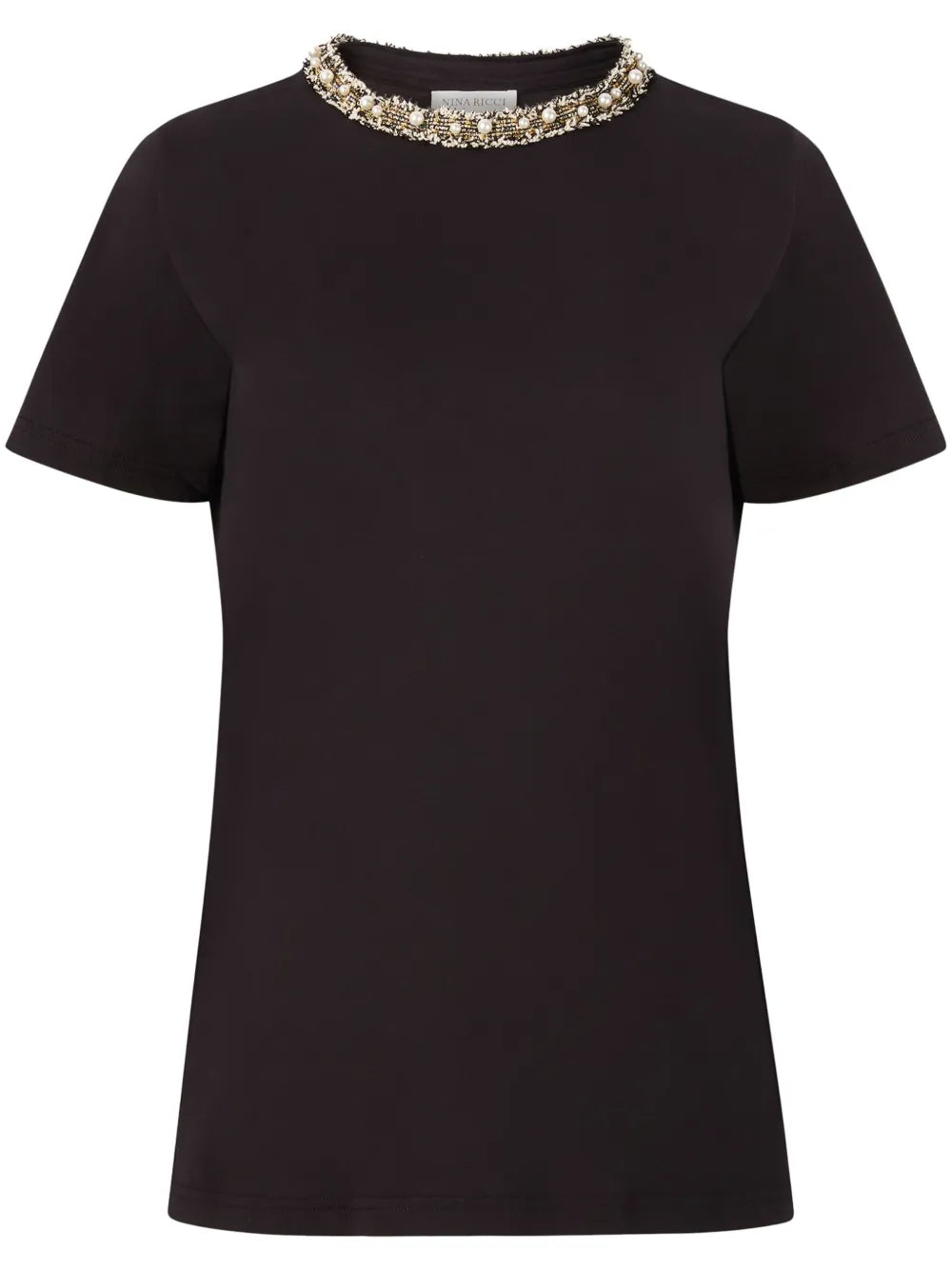 Beaded Detailing T-Shirt