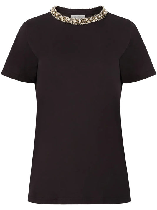 Beaded Detailing T-Shirt