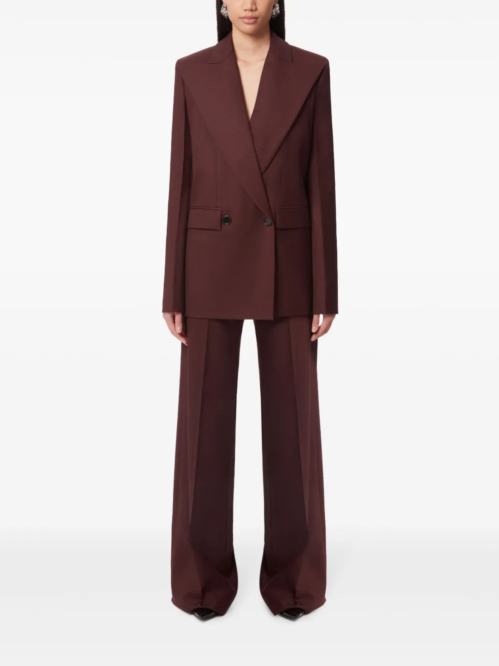 Double-Breasted Wool Blazer