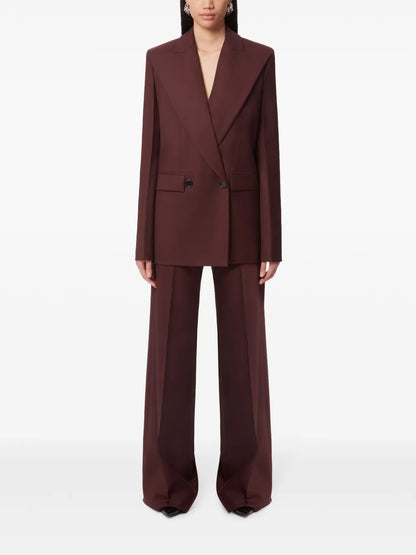 Double-Breasted Wool Blazer