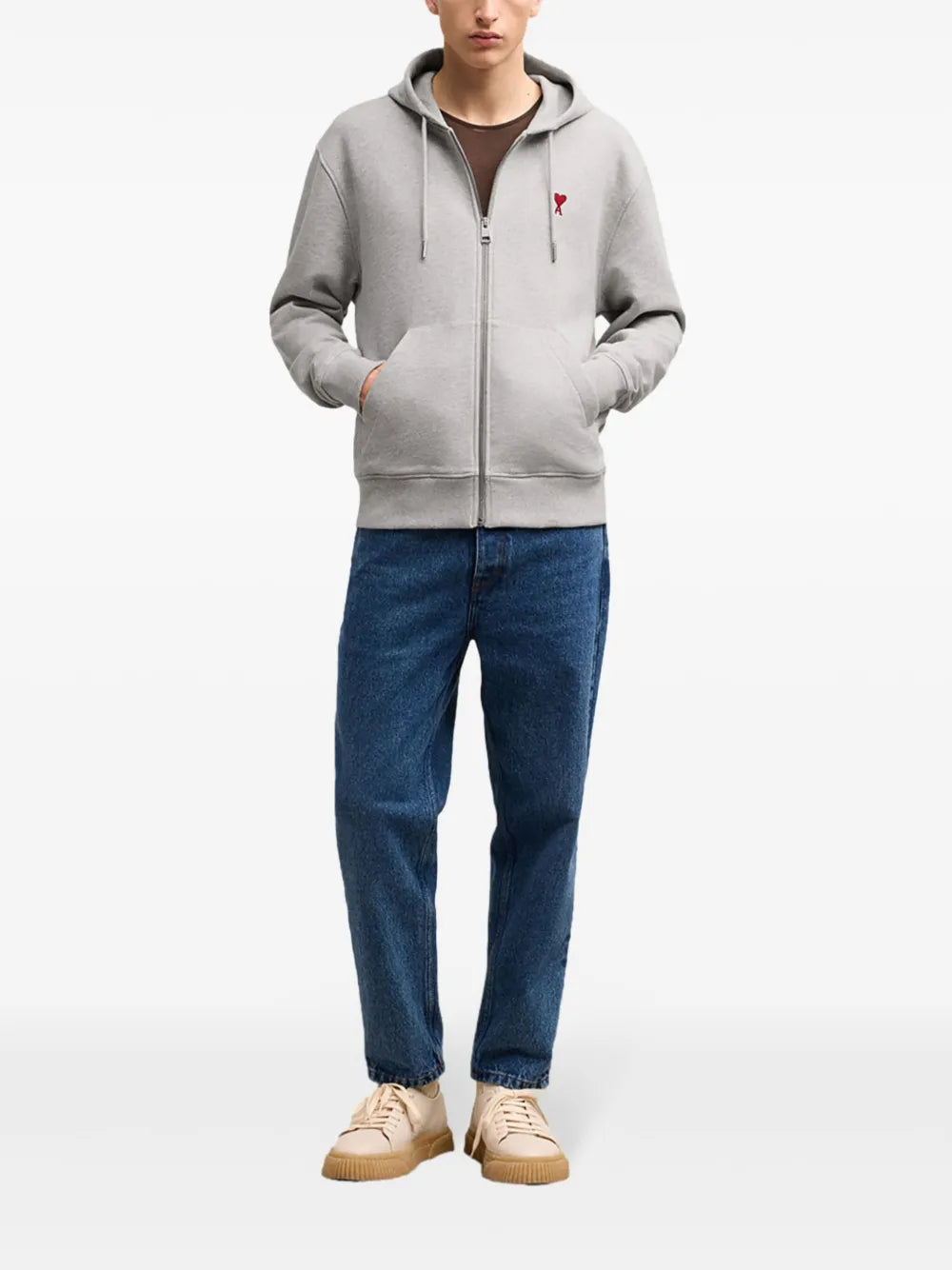 Ami De Coeur Zip-Up Hoodie