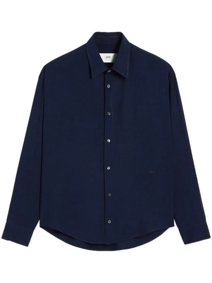 Logo-Embroidered Buttoned Shirt