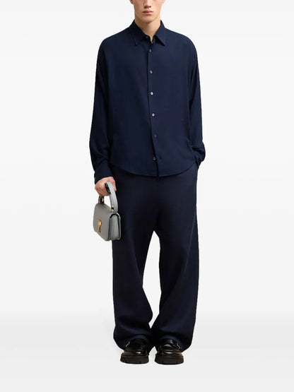 Logo-Embroidered Buttoned Shirt