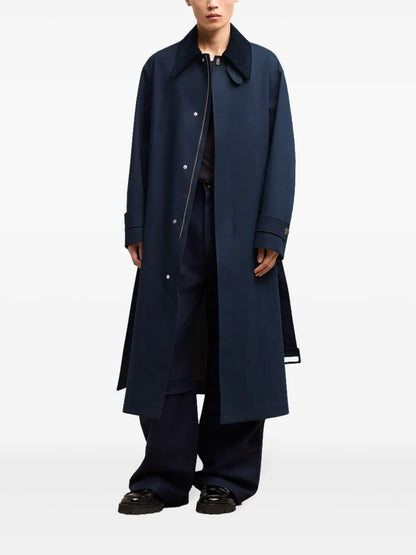 Belted Cotton Trench Coat