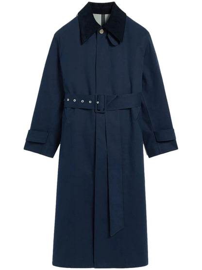 Belted Cotton Trench Coat
