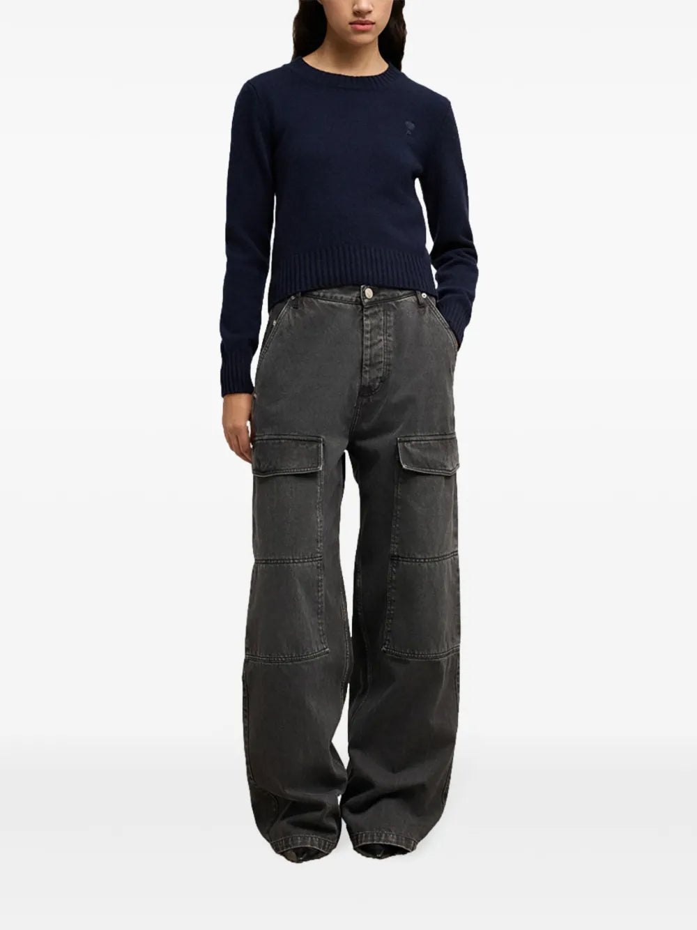 Ami De Coeur Cashmere-Blend Jumper