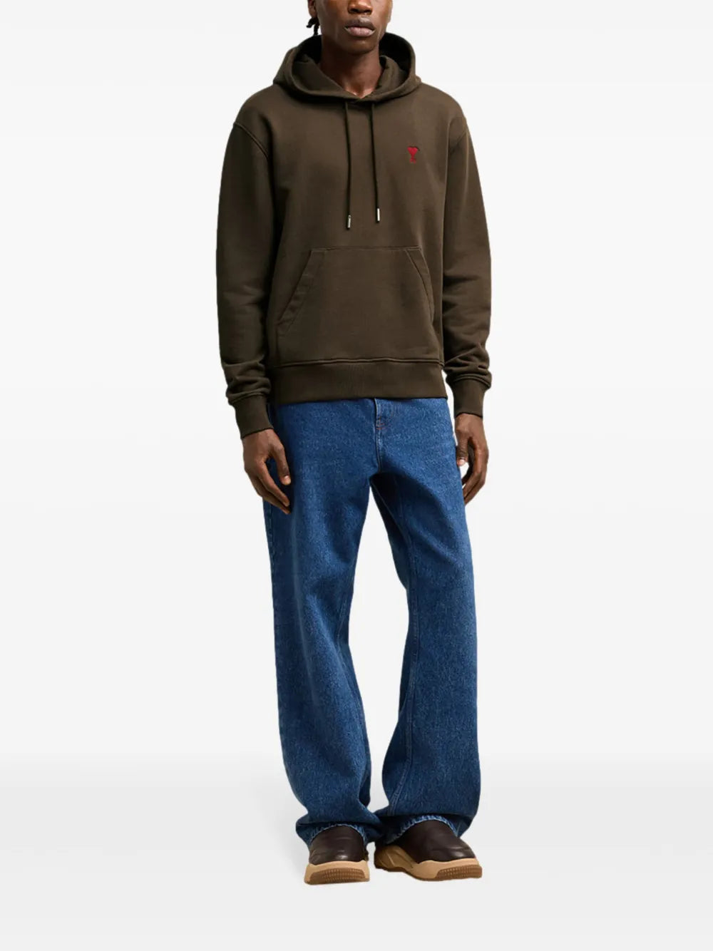 Ami De Coeur-Embroidered Hoodie