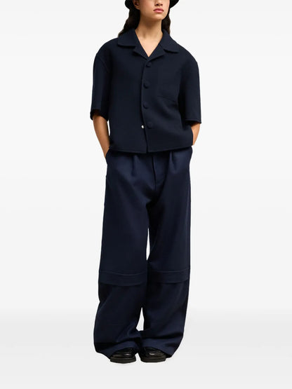 Camp-Collar Jacket