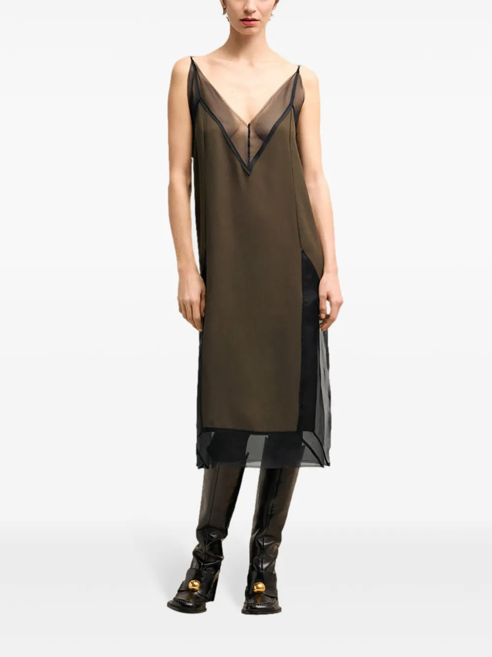 Thin Strap Midi-Dress