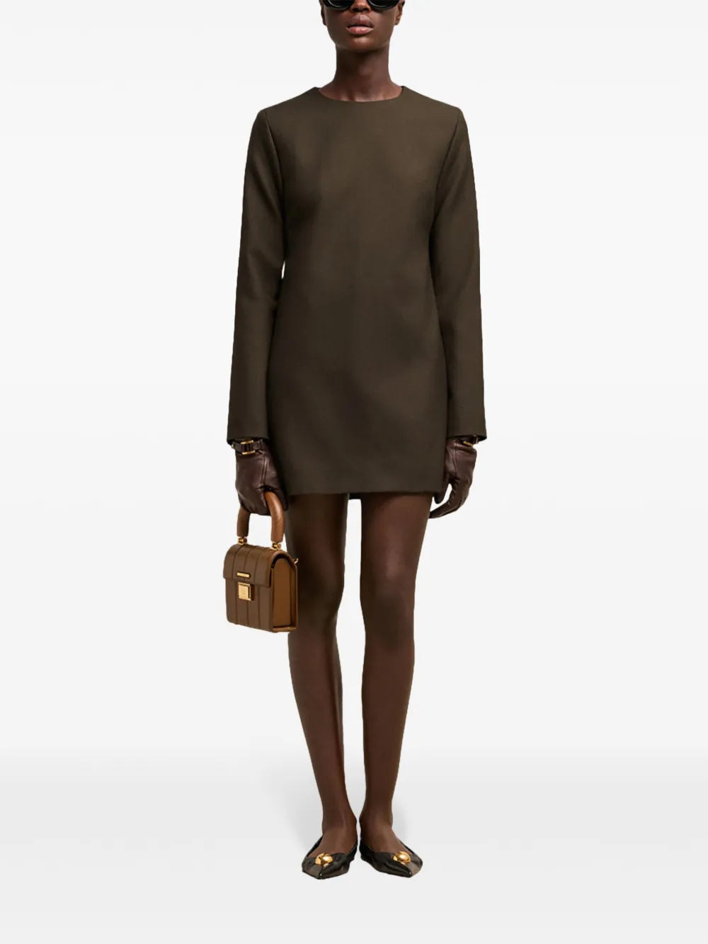 Long Sleeve Wool Dress