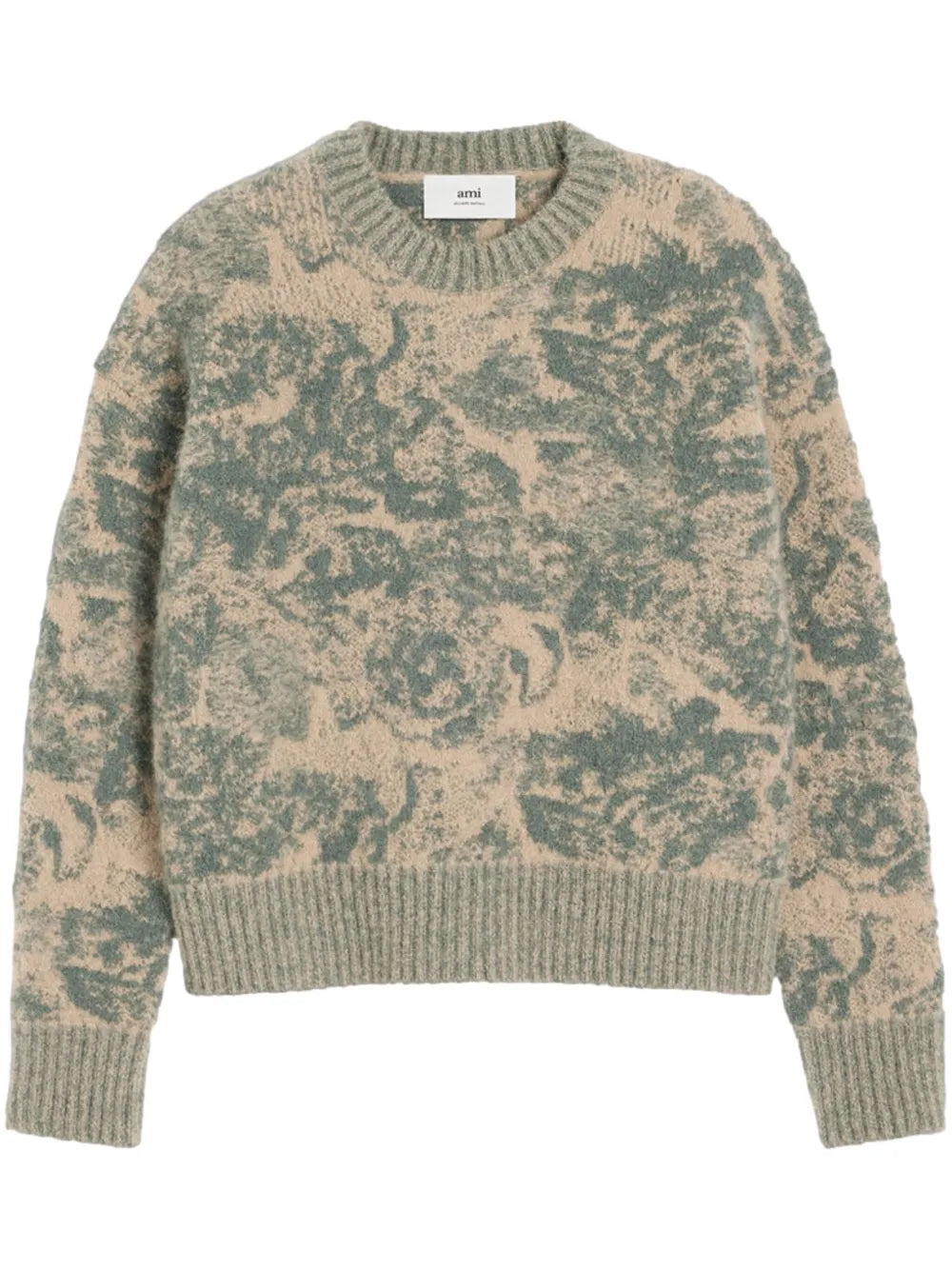 Jacquard Wool Blend Jumper