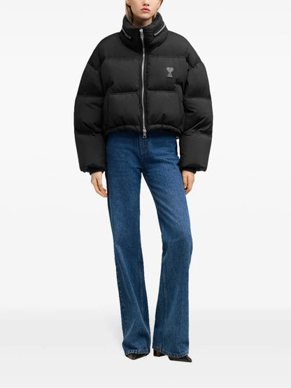 Logo-Print Puff Jacket